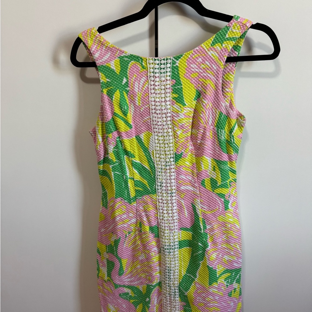 Lily Pulitzer for Target fan dance flamingo dress size 6